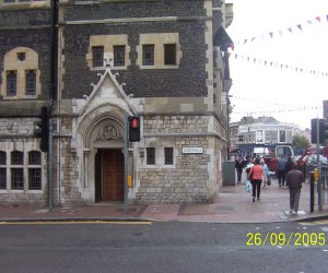 Dover Old Town Hall Roadside site: North view