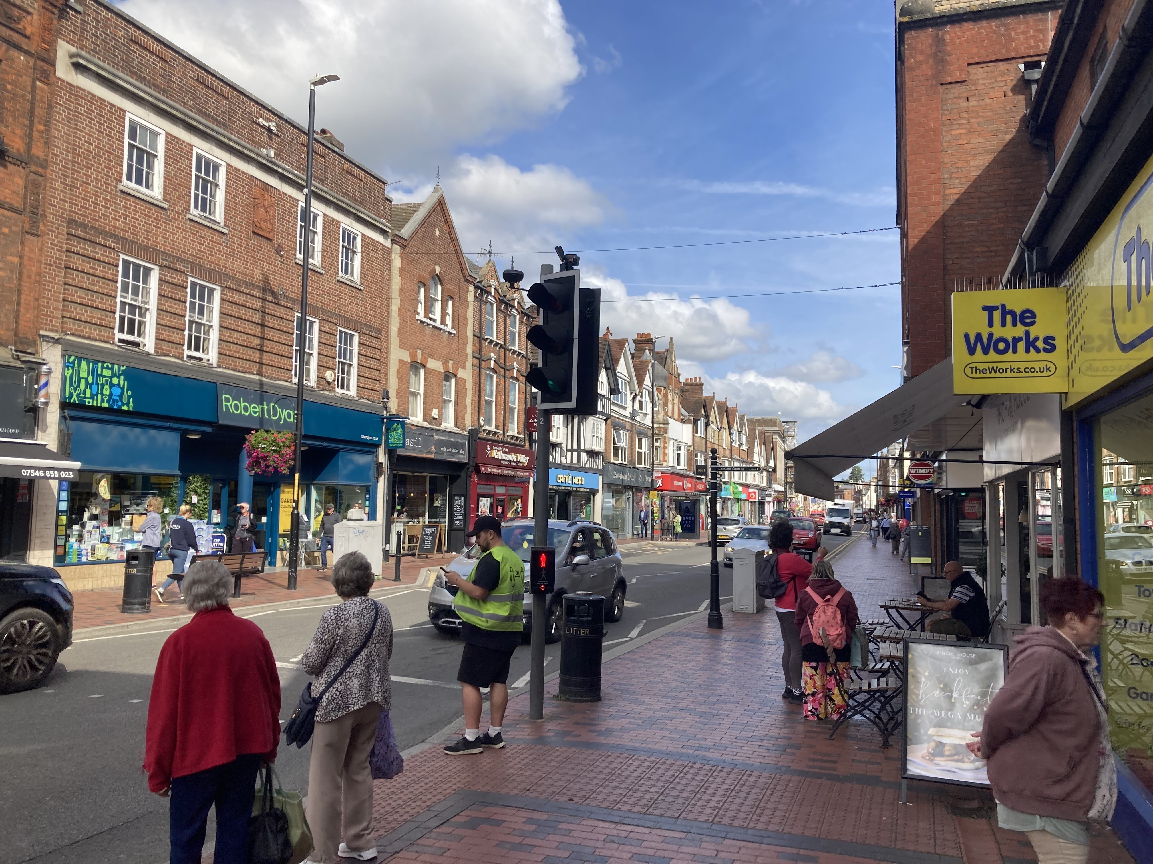 Tonbridge High Street site: North view