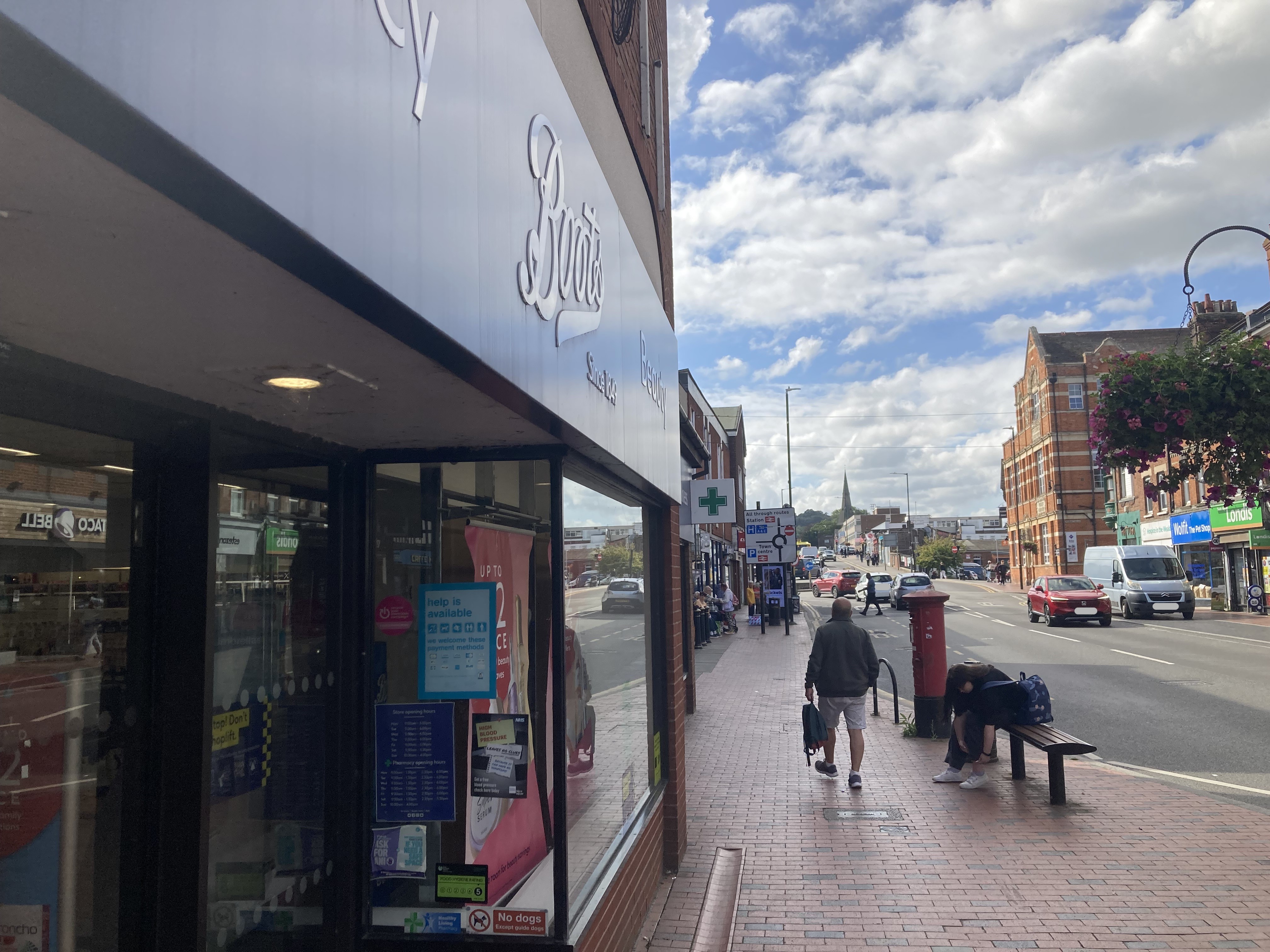 Tonbridge High Street site: South view