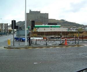 Dover Centre Roadside site: West view