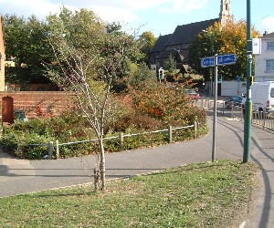 Dartford St Clements Roadside site: East view