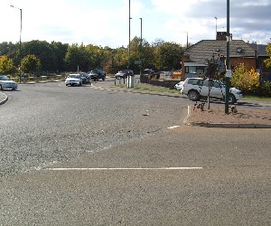 Dartford St Clements Roadside site: West view